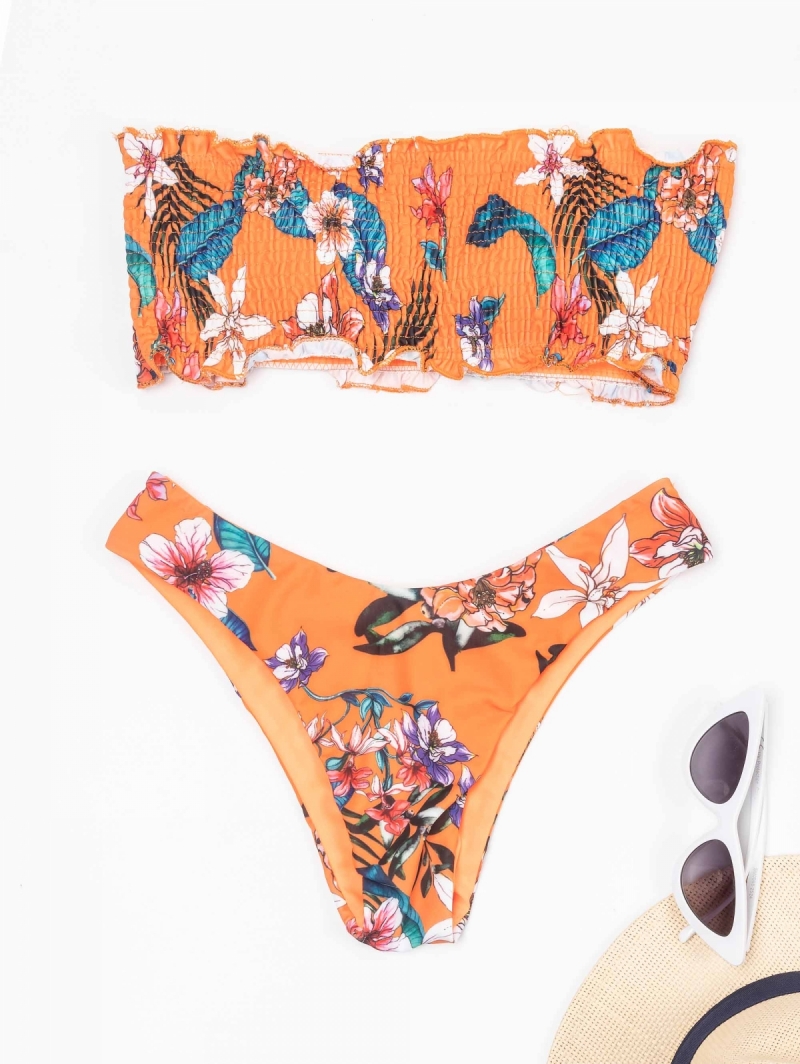 Σετ floral bikini