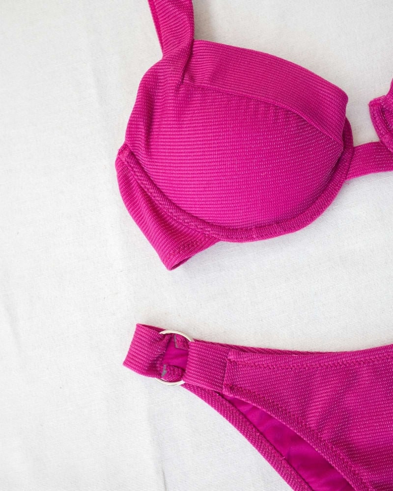 Σετ lurex bikini με κρίκους