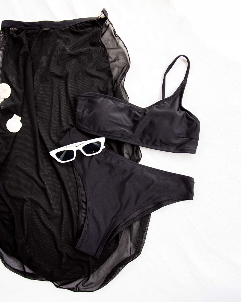 Σετ μπαντό bikini με παρεό