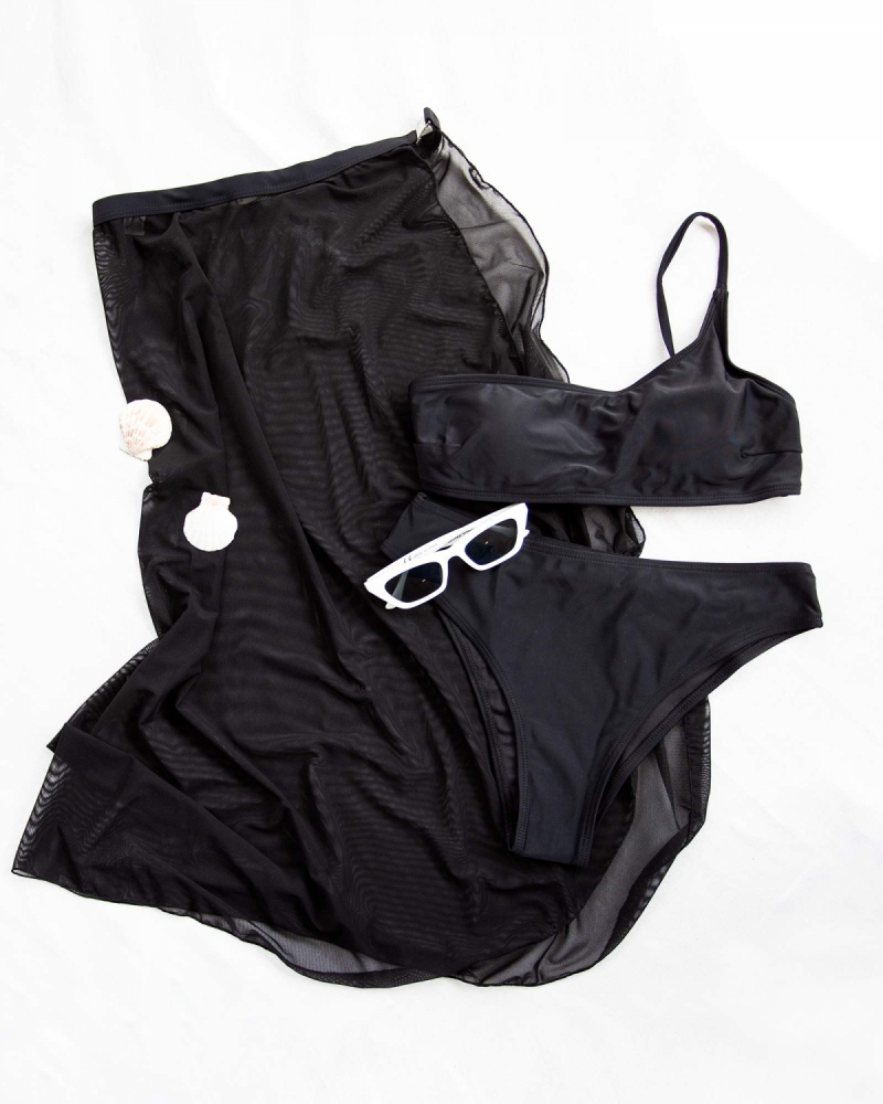 Σετ μπαντό bikini με παρεό