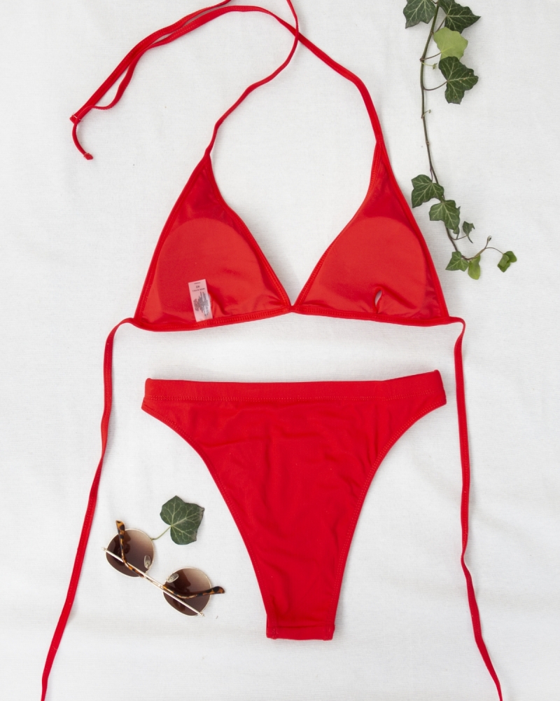 Σετ ψηλόμεσο ριπ bikini