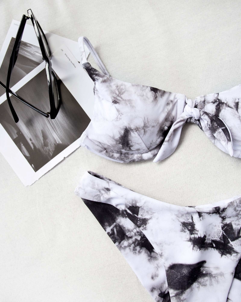 Σετ tie dye bikini