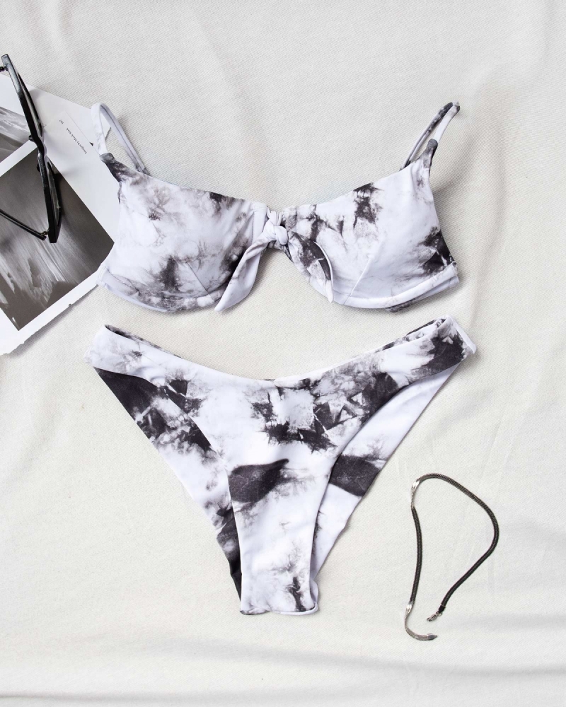 Σετ tie dye bikini