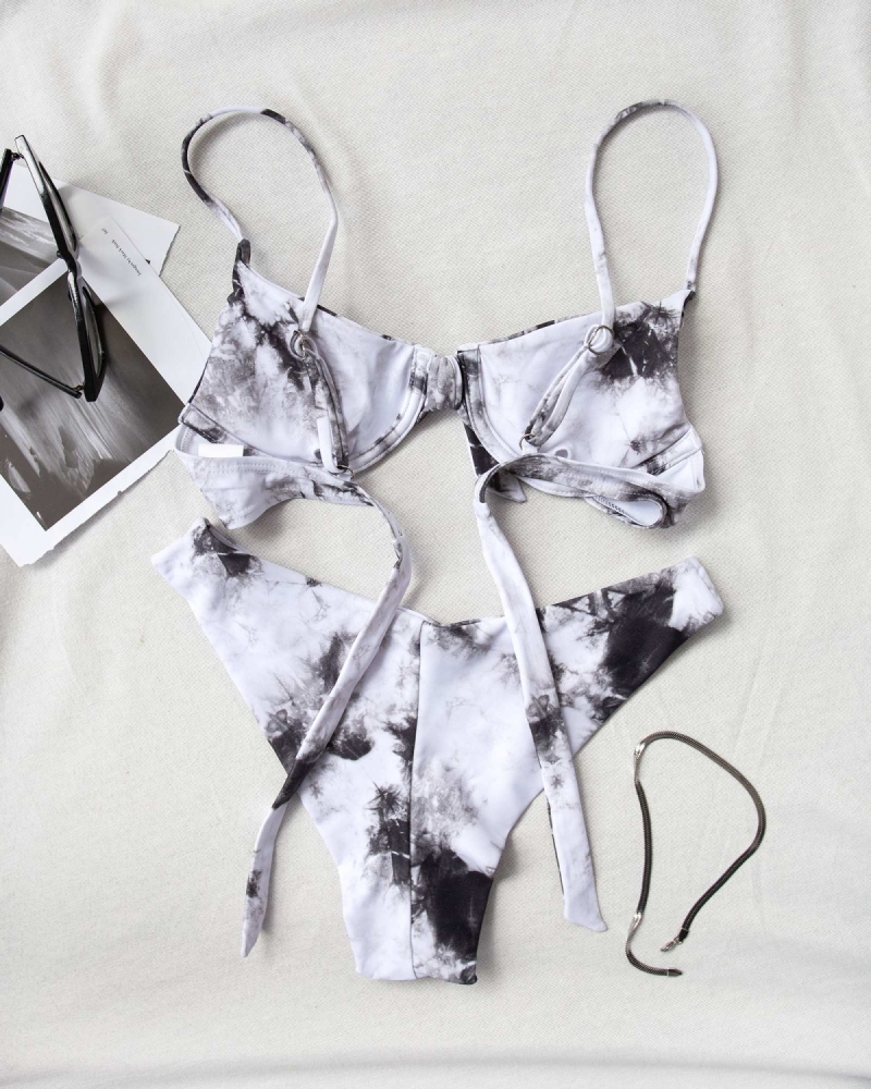 Σετ tie dye bikini