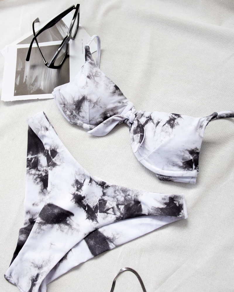 Σετ tie dye bikini