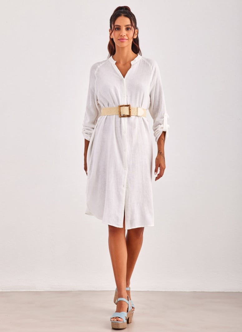 Shirt dress λινό ONLY 15316678