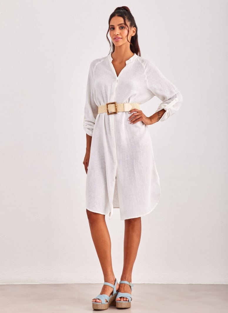 Shirt dress λινό ONLY 15316678