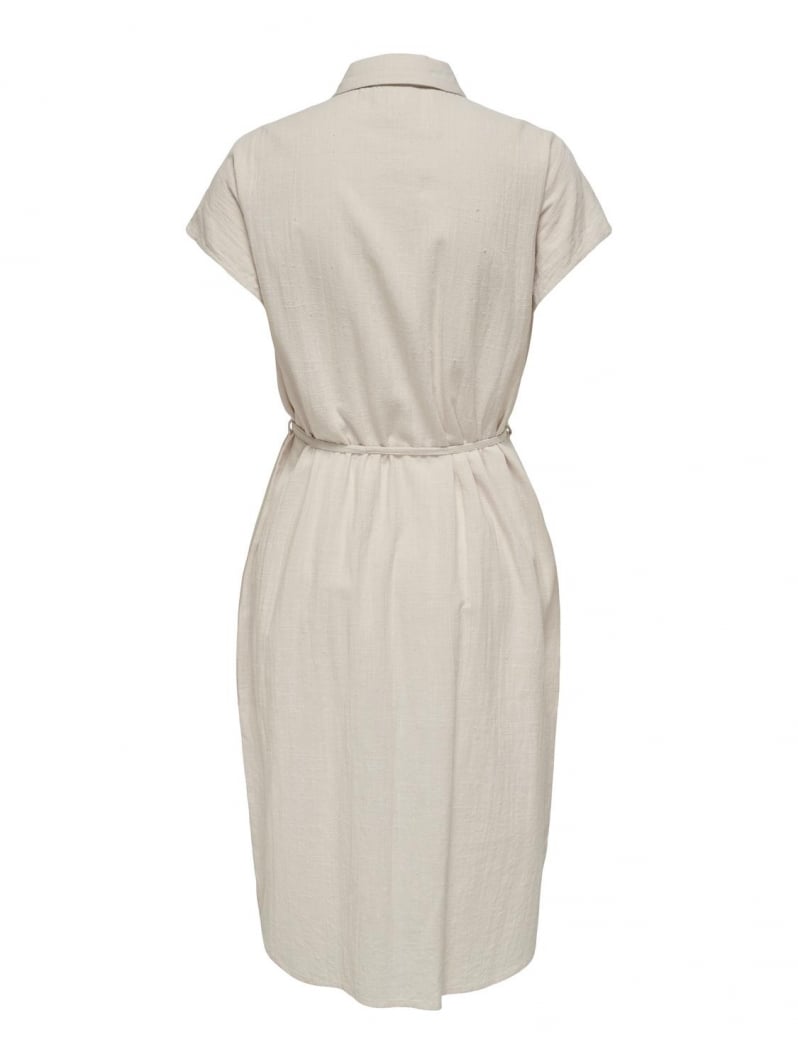 Shirt dress με δετό ζωνάκι ONLY 15320260
