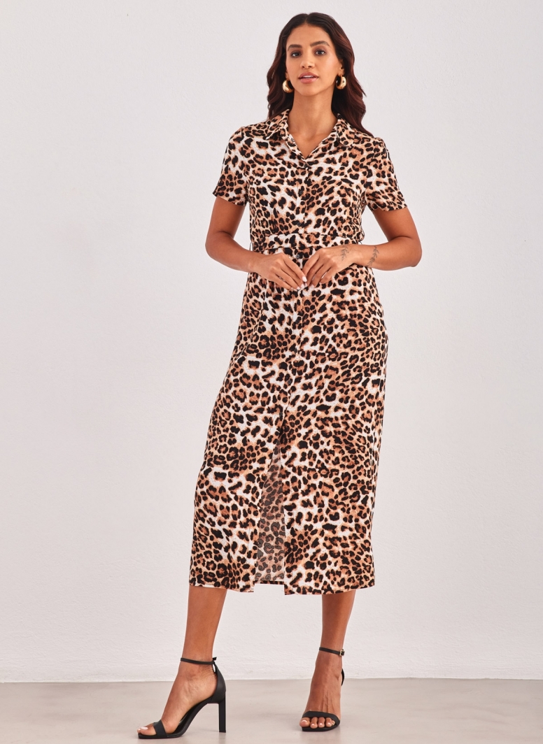 Shirt dress με print Vero Moda 10297365