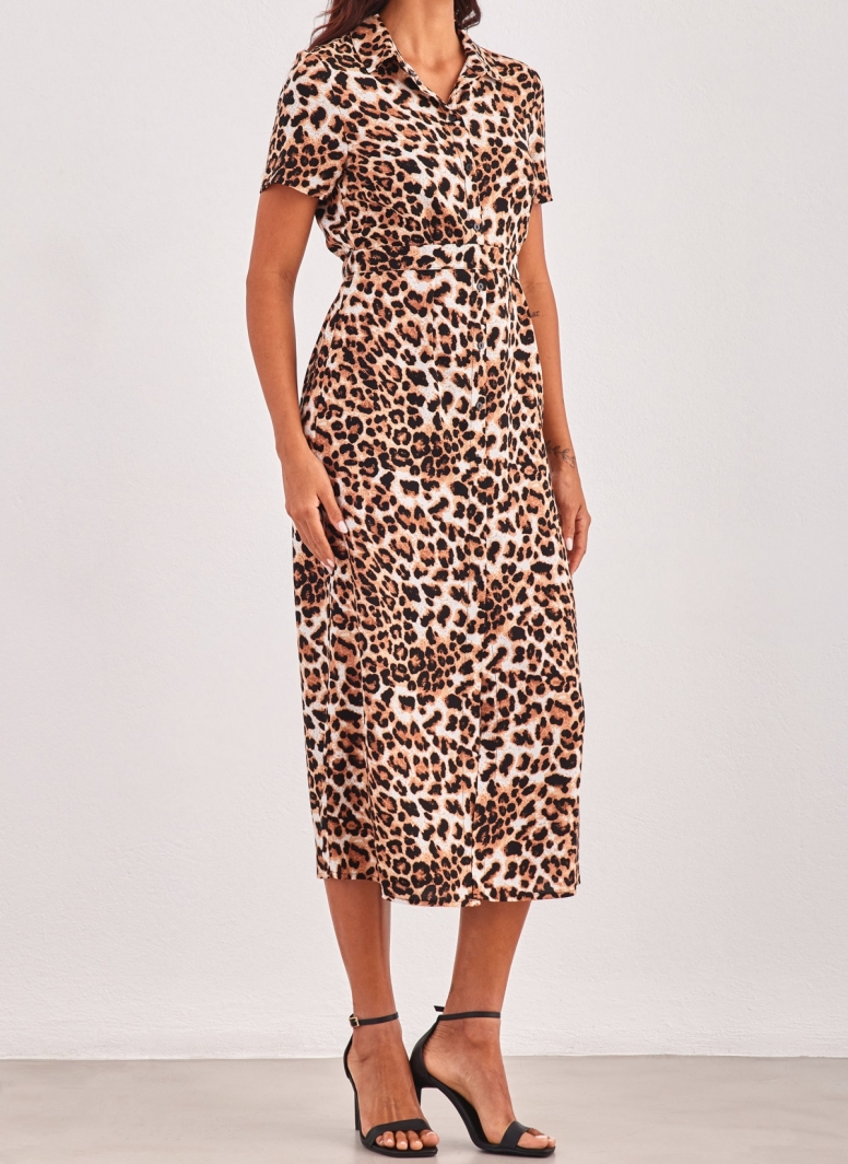 Shirt dress με print Vero Moda 10297365