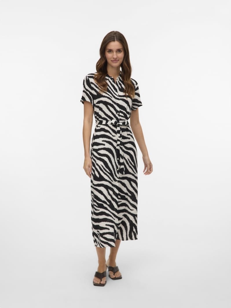 Shirt dress με print Vero Moda 10297365