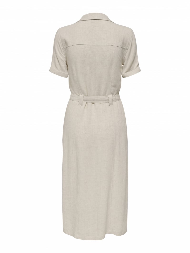 Shirtdress με λινό ONLY 15347210