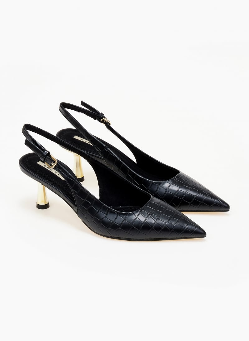 Slingback γόβες με pattern CORINA