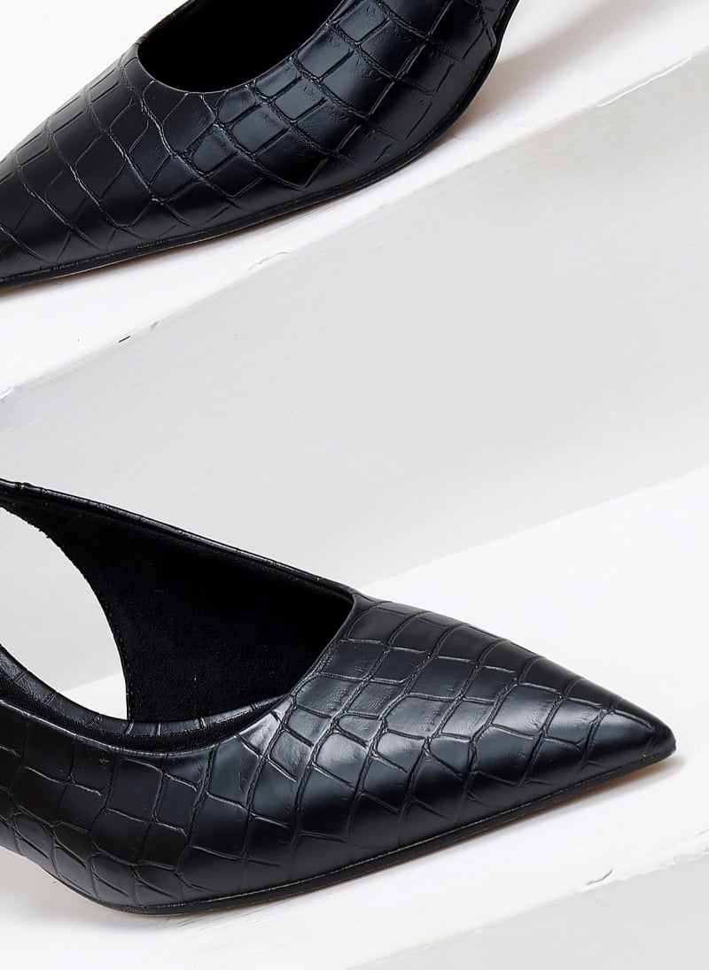 Slingback γόβες με pattern CORINA