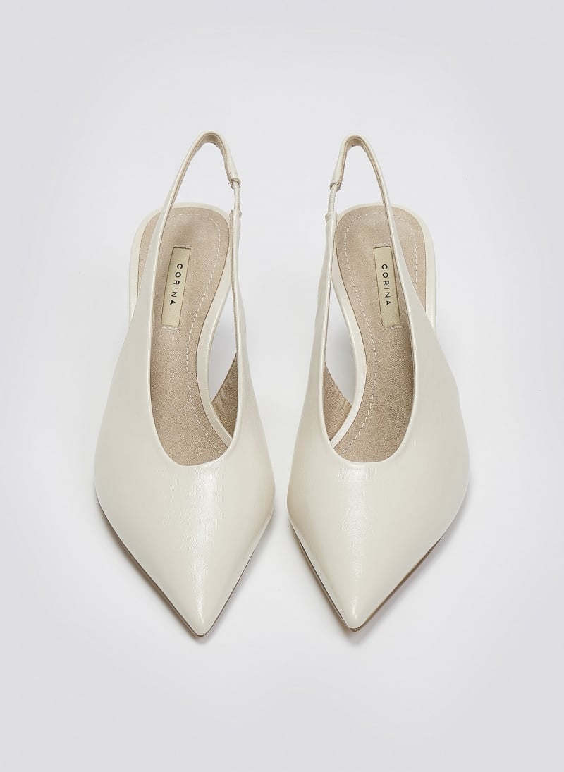 Slingback γόβες μυτερές CORINA