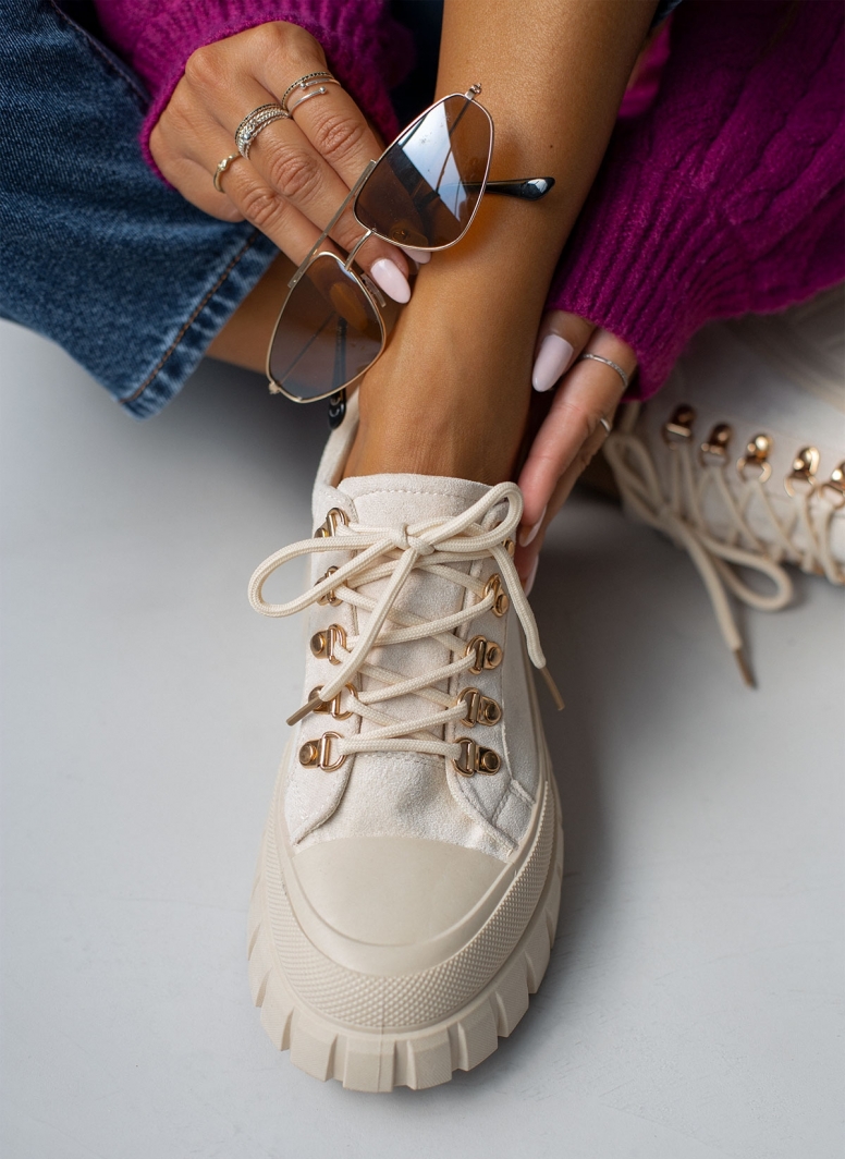 Sneakers chunky suede