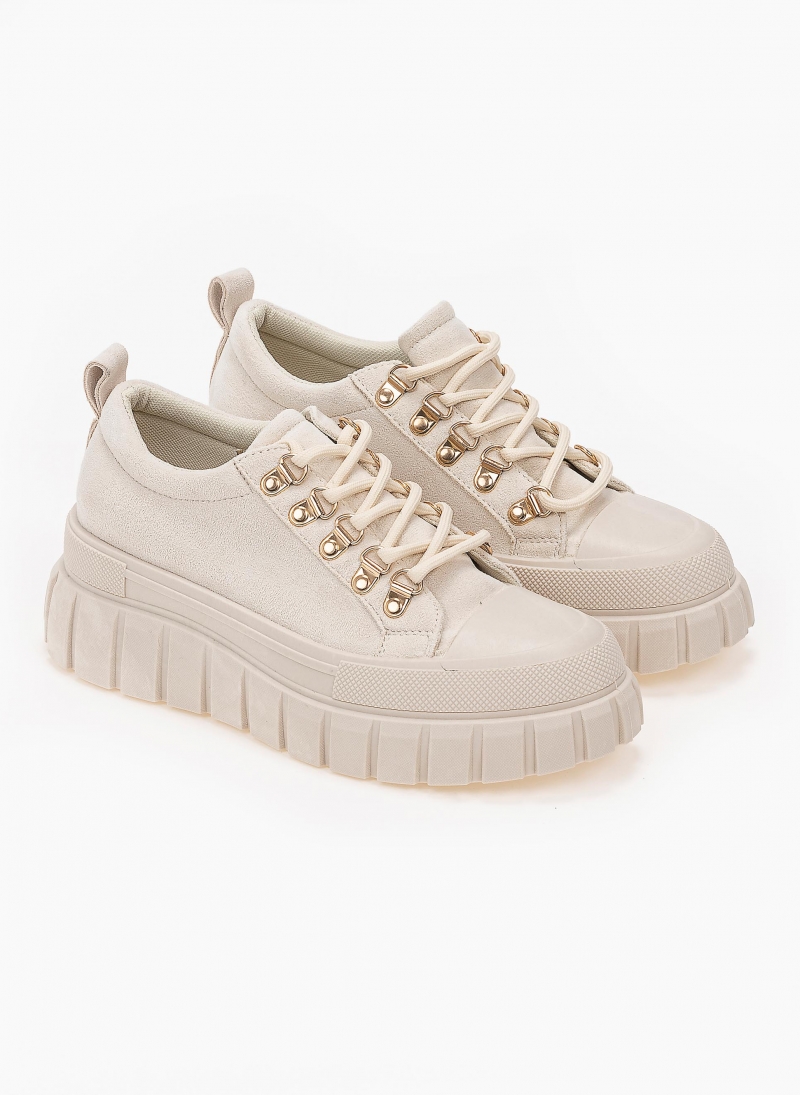 Sneakers chunky suede