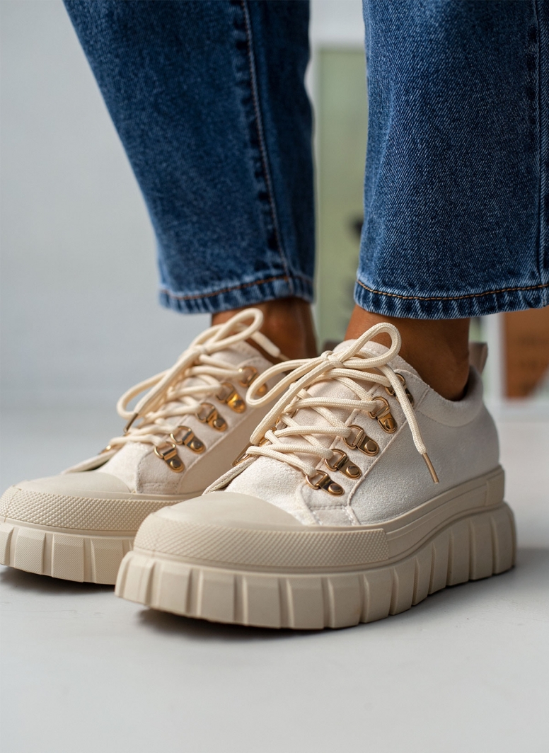 Sneakers chunky suede
