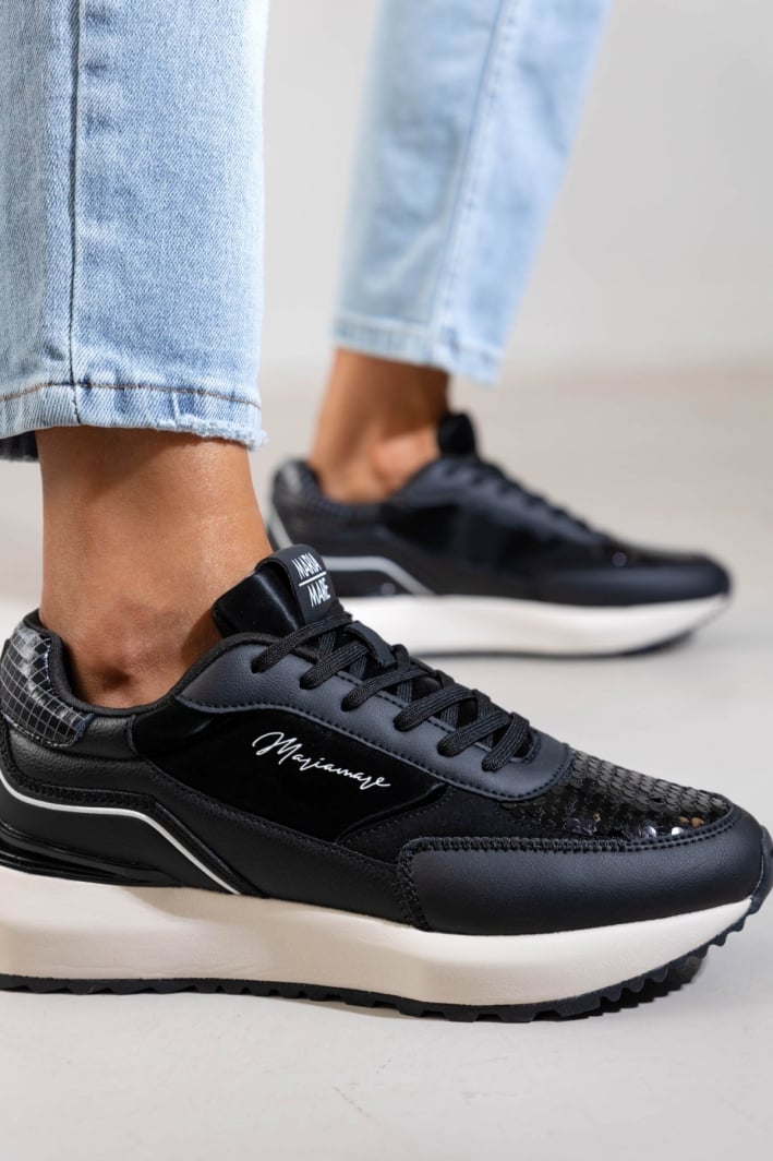 Sneakers με τριχρωμία Mariamare 63457