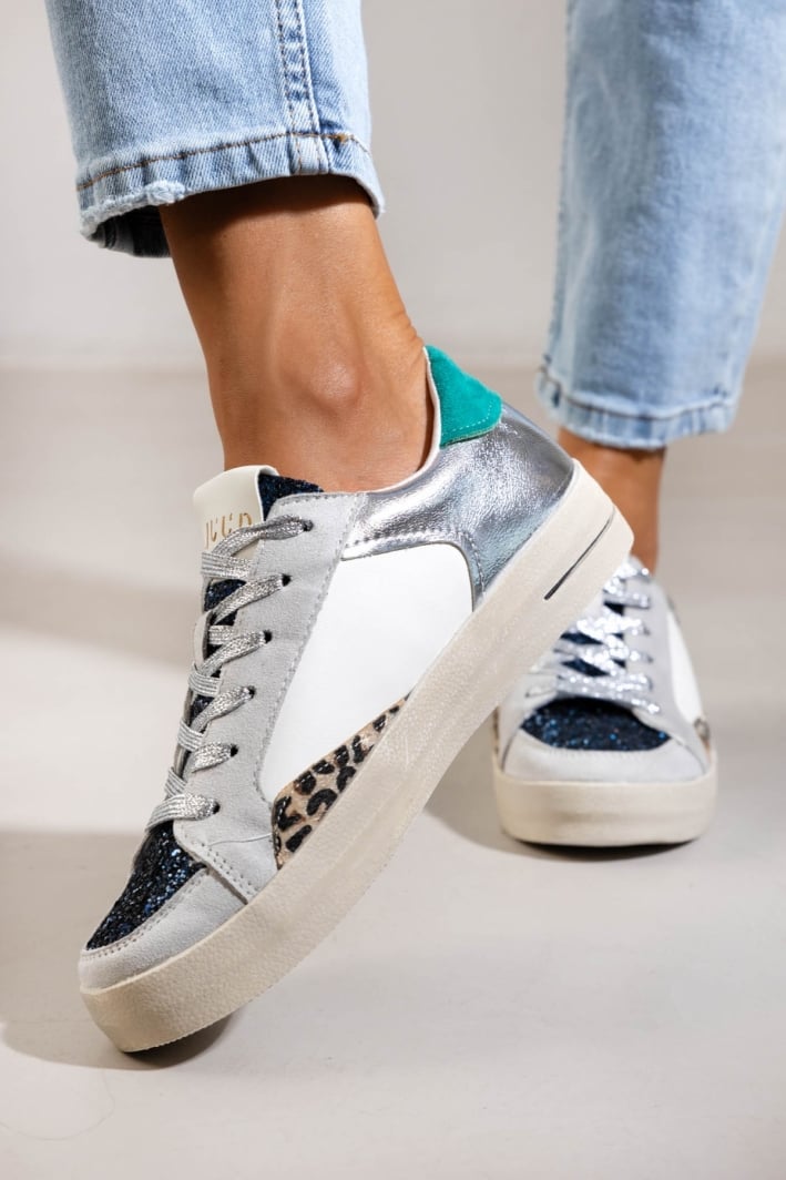 Sneakers με γκλίτερ ERYNN