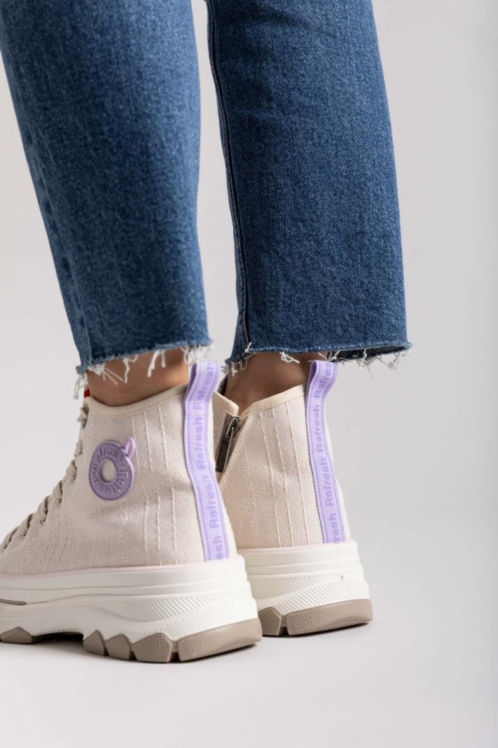 Sneakers μποτάκια πάνινα Refresh 172563