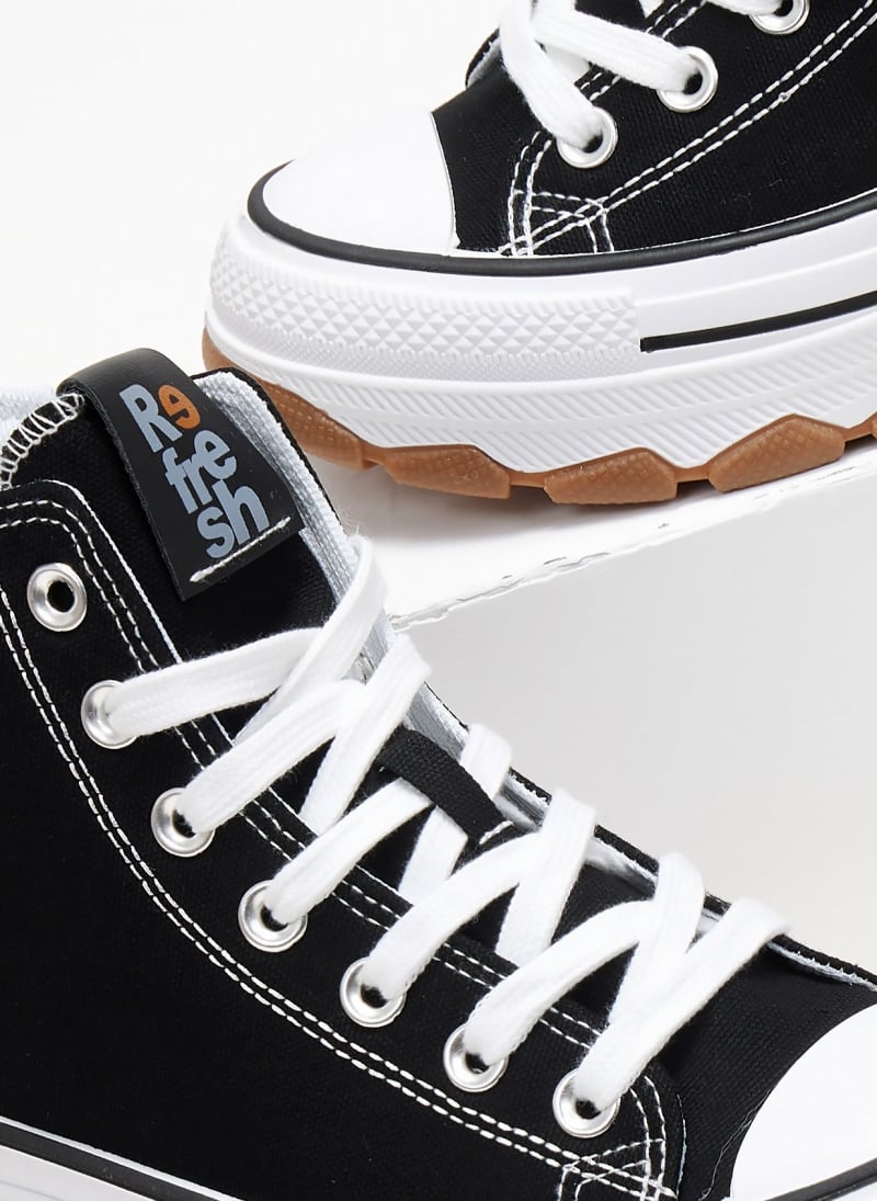 Sneakers πάνινα μποτάκια Refresh 171919