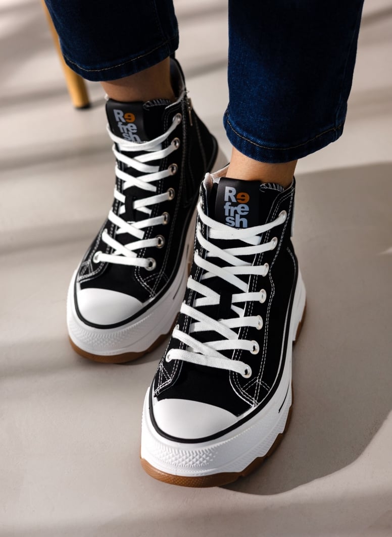 Sneakers πάνινα μποτάκια Refresh 171919