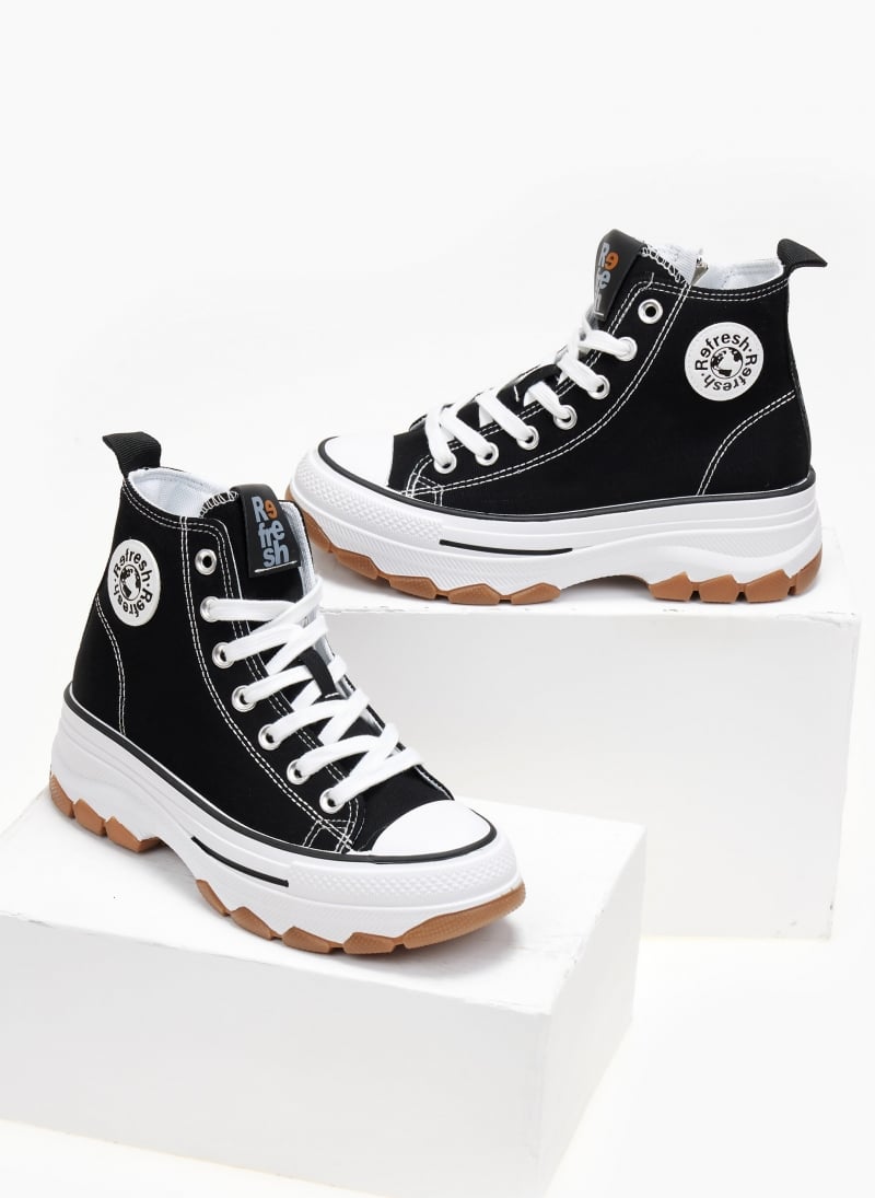 Sneakers πάνινα μποτάκια Refresh 171919