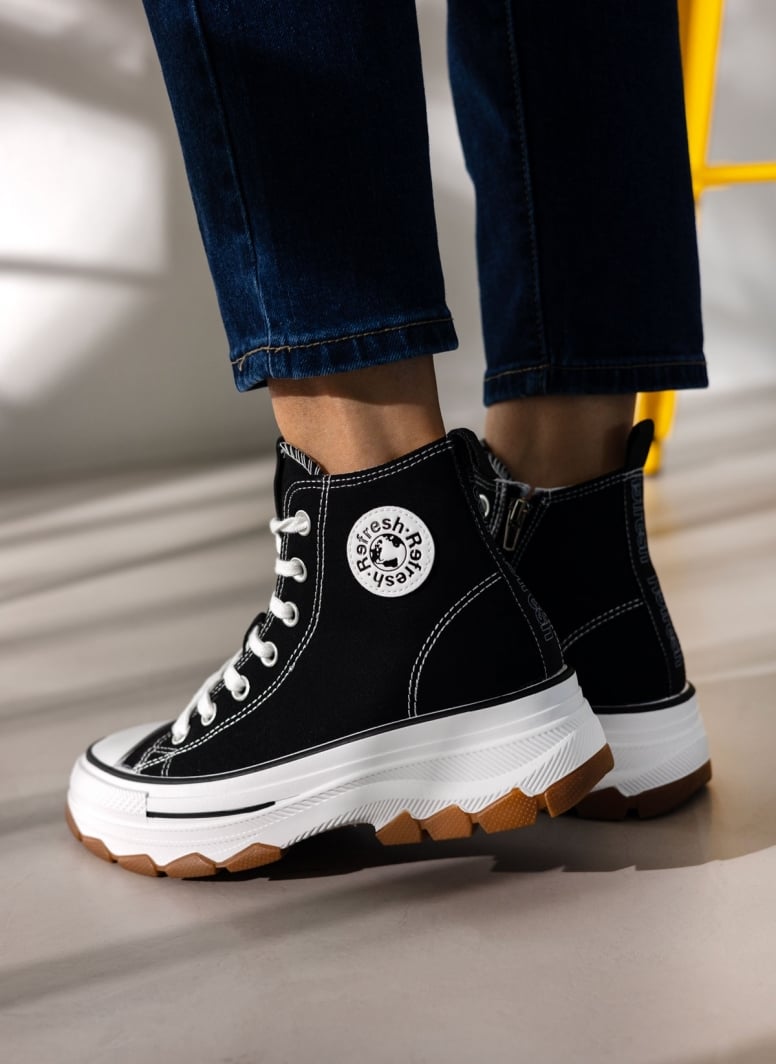 Sneakers πάνινα μποτάκια Refresh 171919