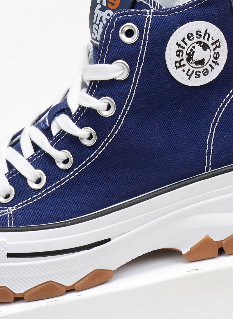 Sneakers πάνινα μποτάκια Refresh 171919