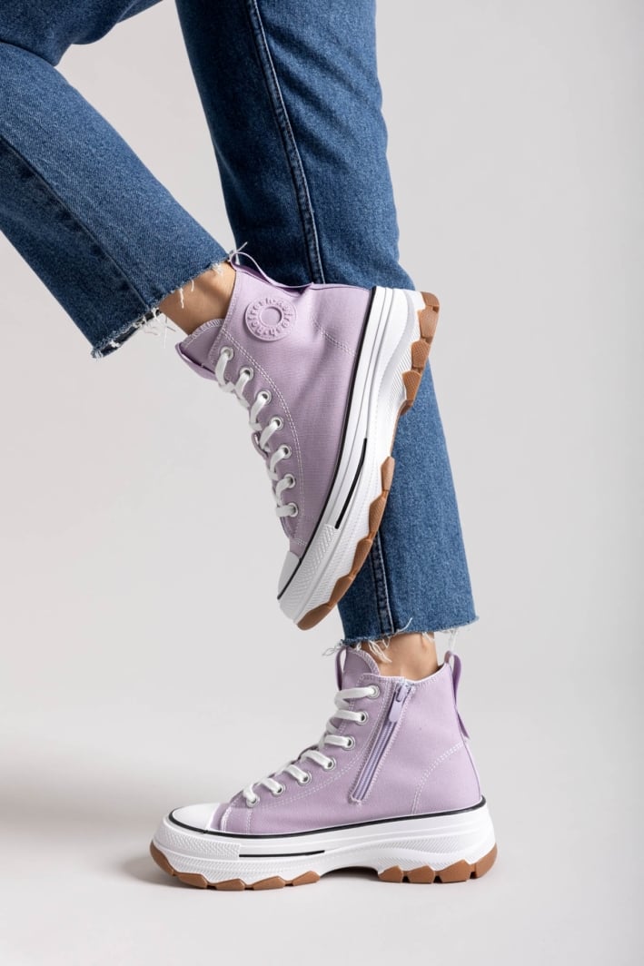 Sneakers πάνινα μποτάκια Refresh 172476