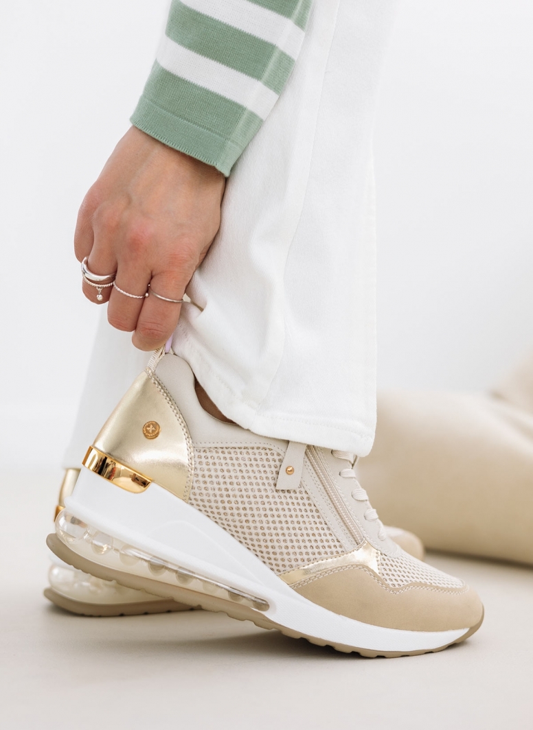 Sneakers wedges με αερόσολα Xti 141377