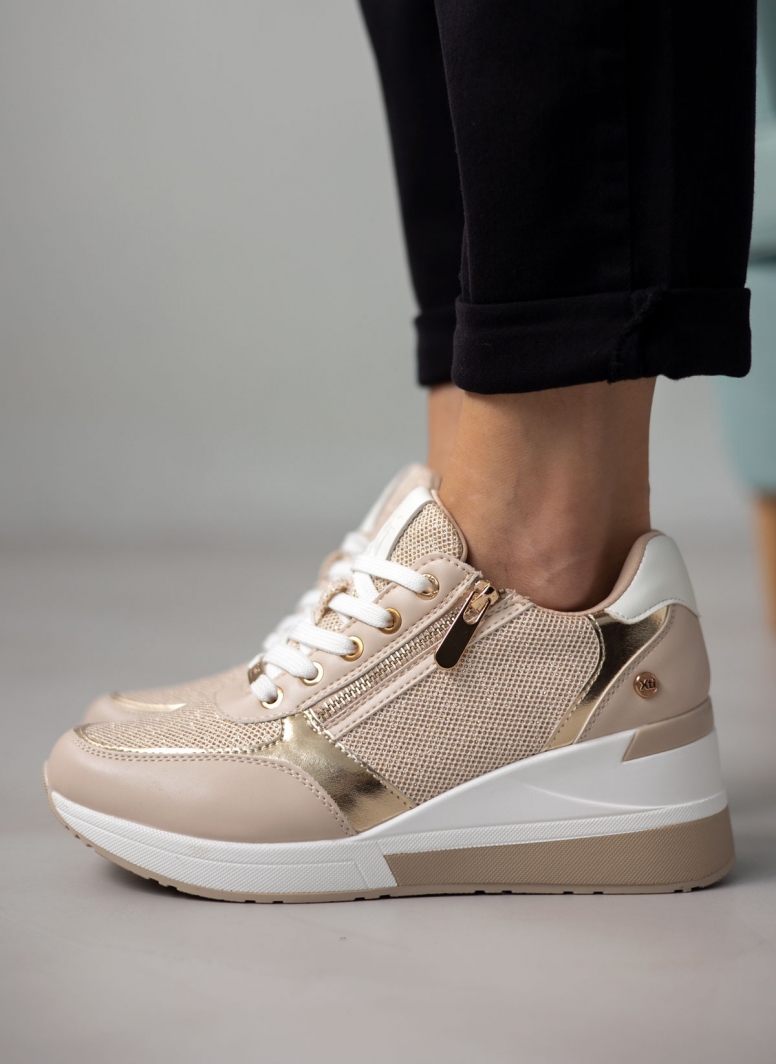 Sneakers wedges με φερμουάρ Xti140973