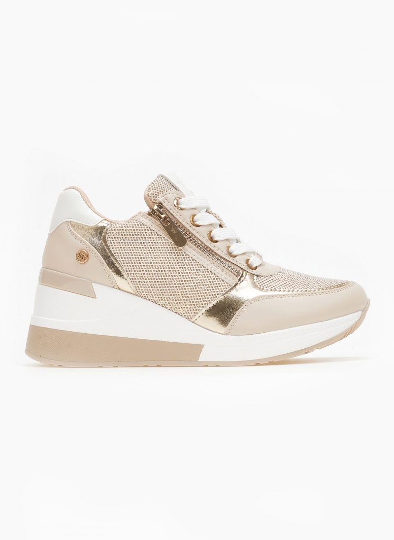 Sneakers wedges με φερμουάρ Xti140973