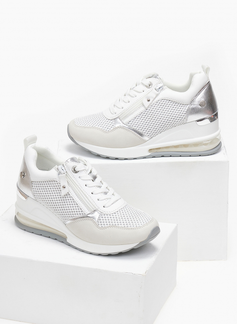 Sneakers wedges με αερόσολα Xti 141377