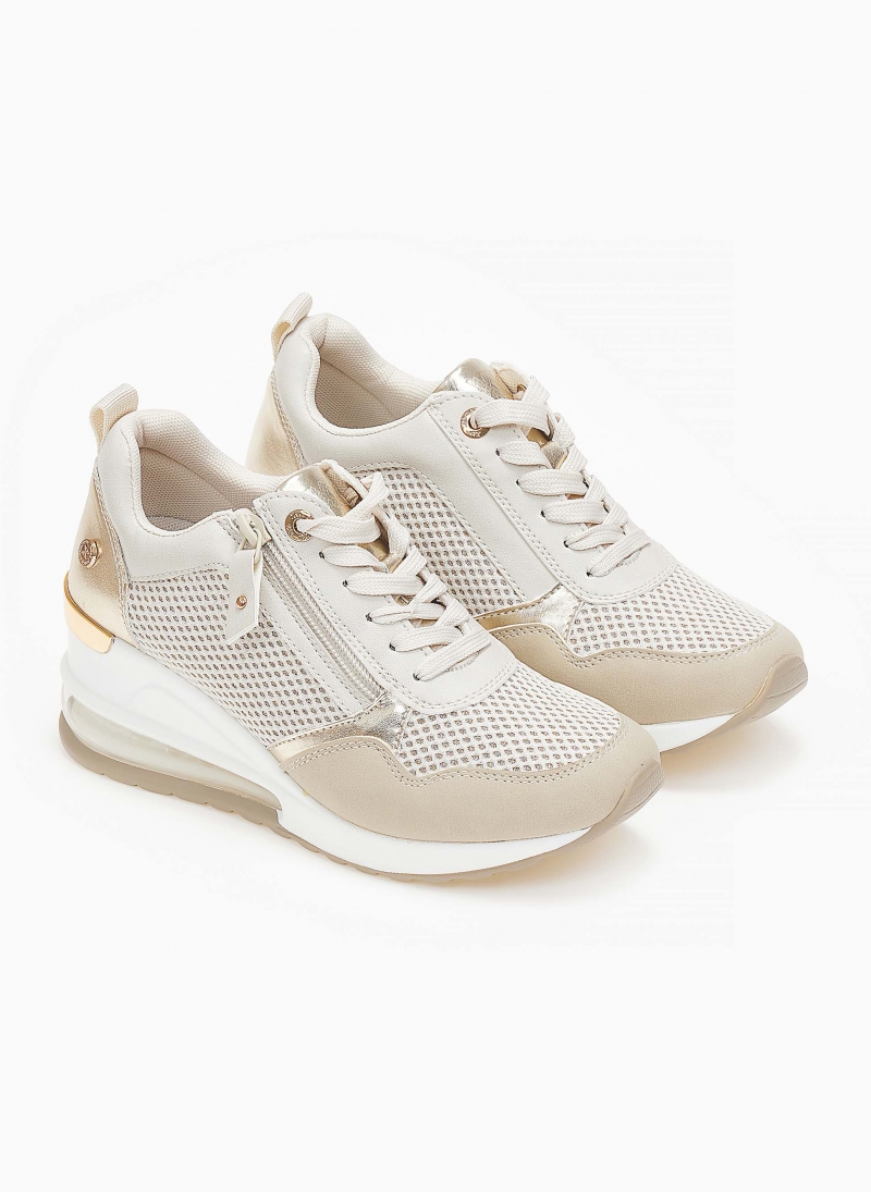 Sneakers wedges με αερόσολα Xti 141377