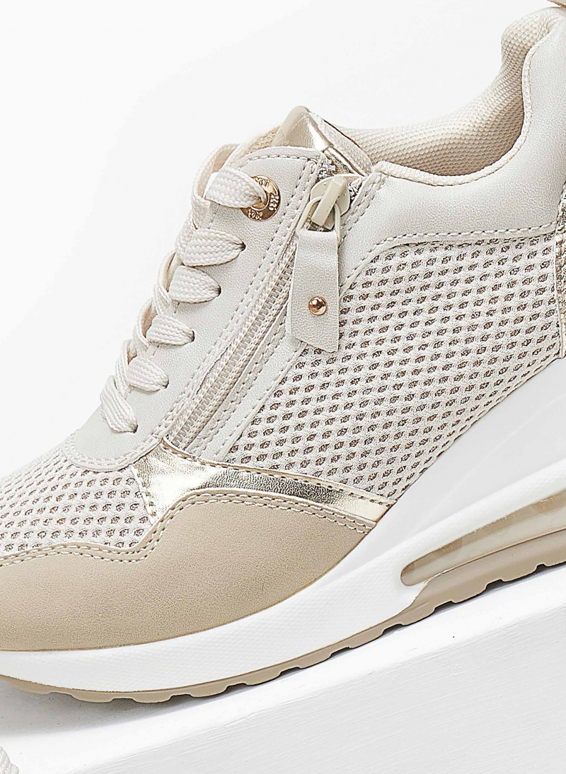 Sneakers wedges με αερόσολα Xti 141377