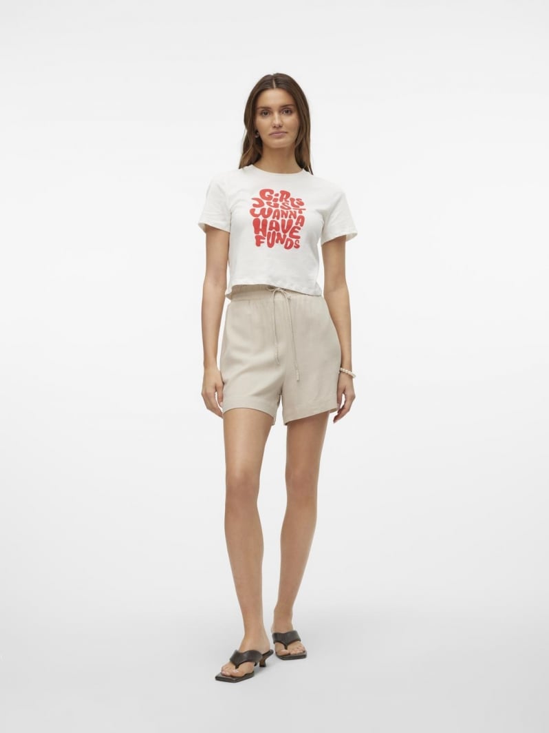 Σορτς με λινό Vero Moda 10303668