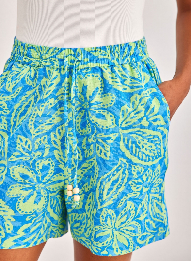 Σορτς με print και χάντρες Vero Moda 10308897