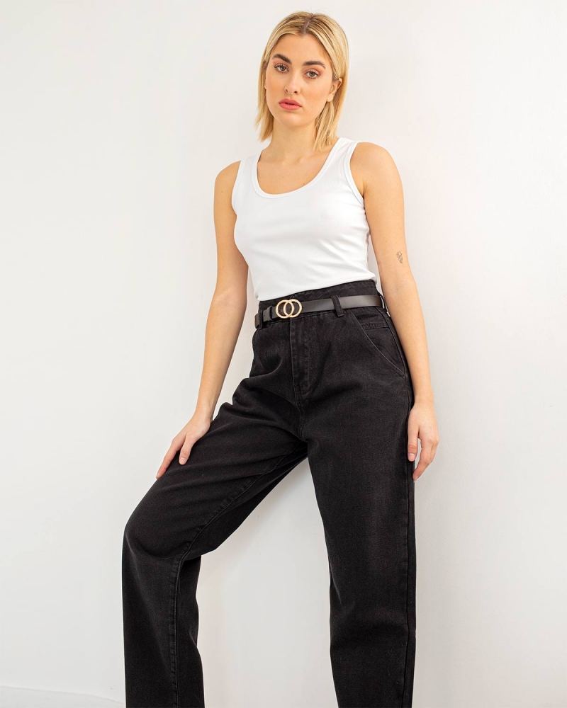 Παντελόνι τζιν high waist