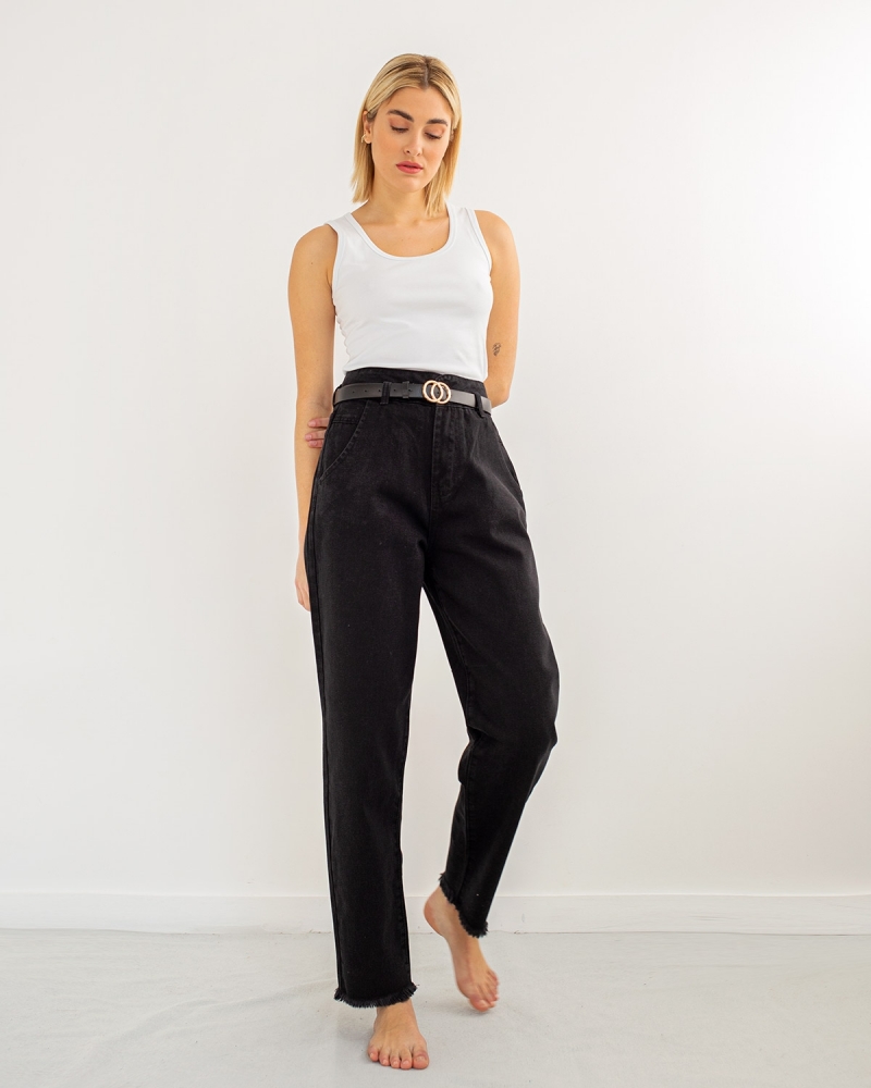 Παντελόνι τζιν high waist
