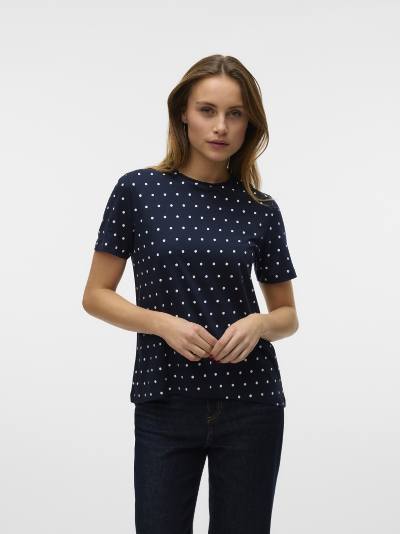 T-shirt πουά Vero Moda 10322565