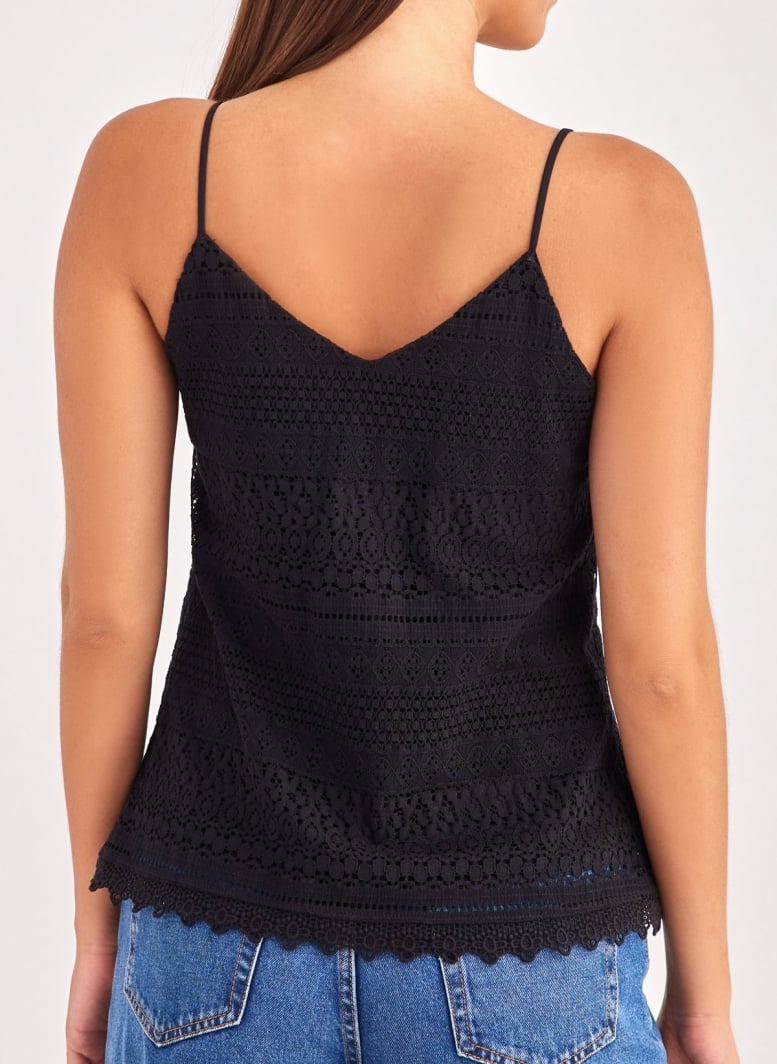 Τοπ δαντέλα με ραντάκι Vero Moda 10190150
