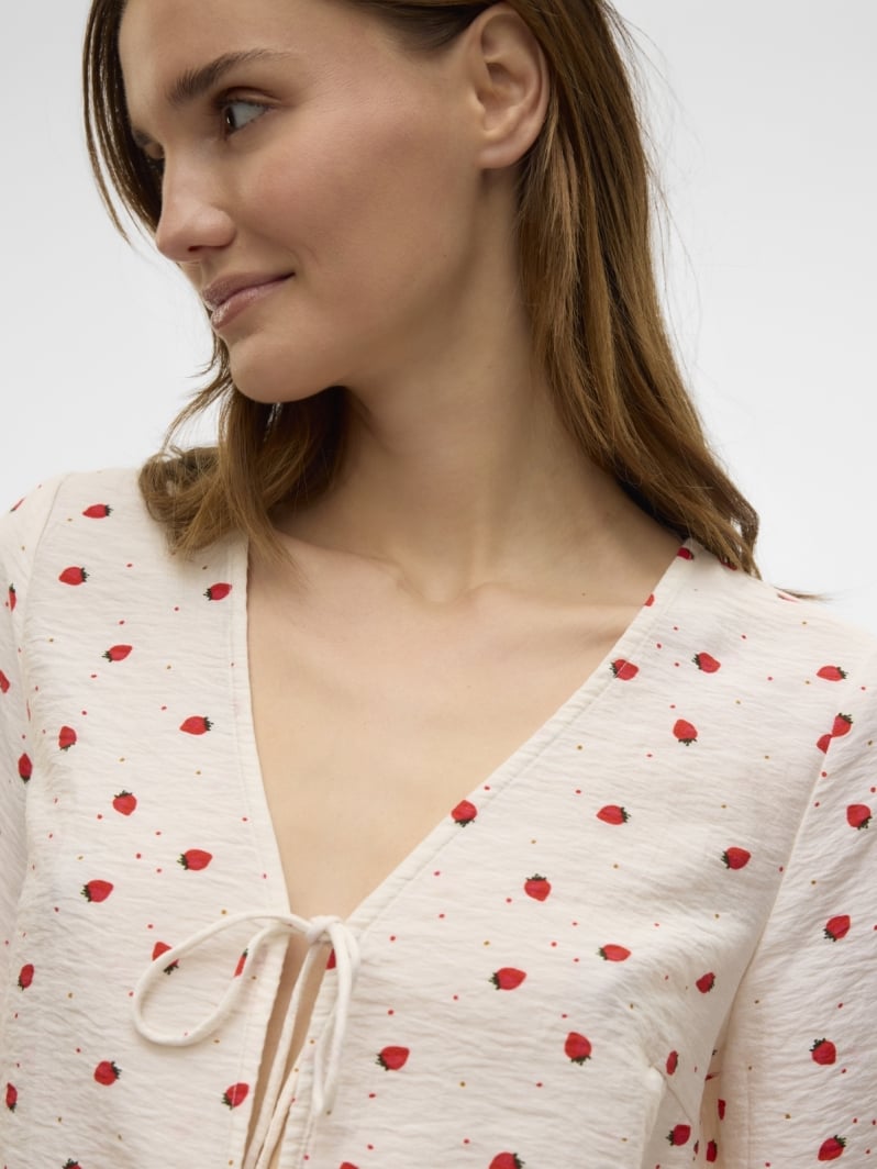 Τοπ με δέσιμο Vero Moda 10324638