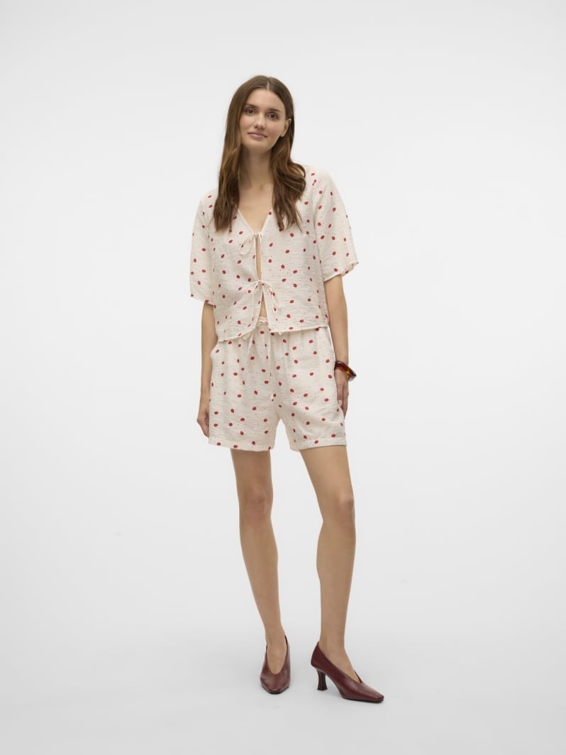 Τοπ με δέσιμο Vero Moda 10324638