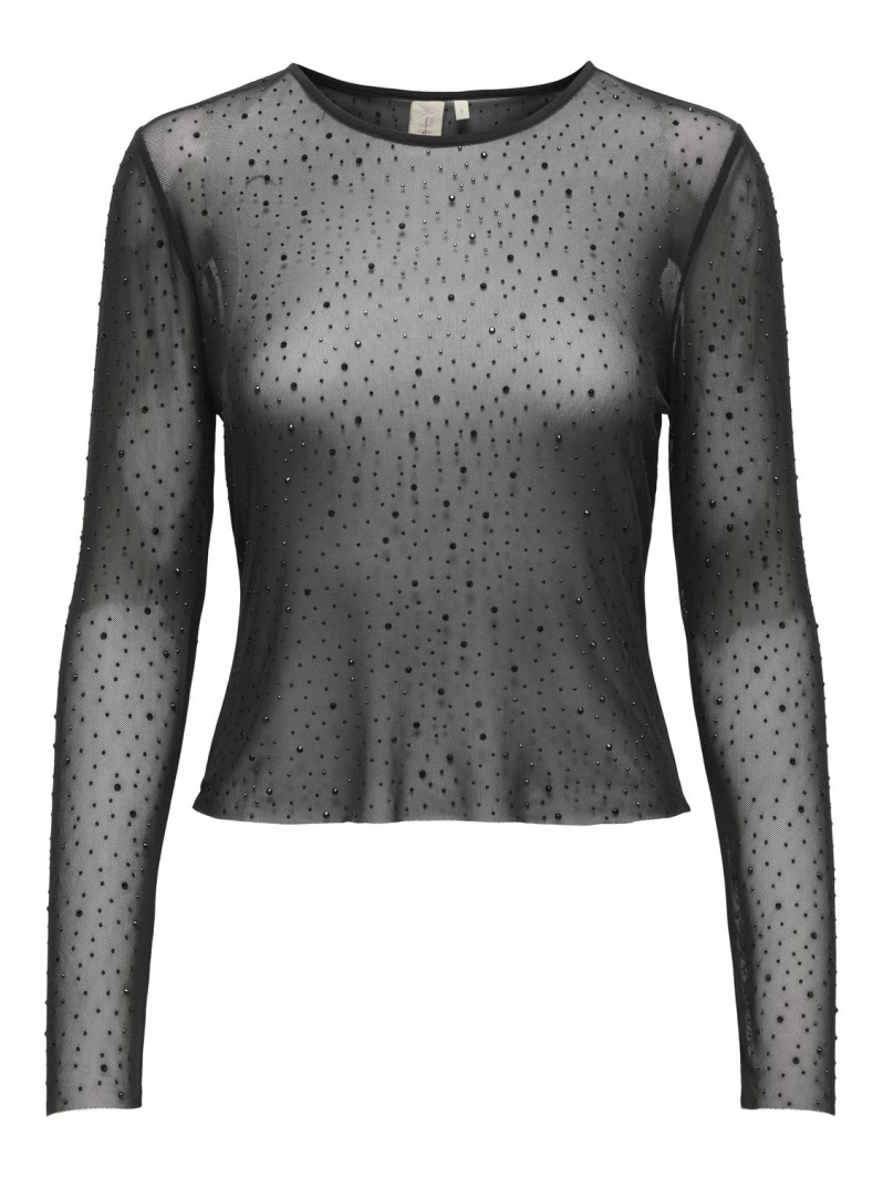 Τοπ see through με στρας ONLY 15331787