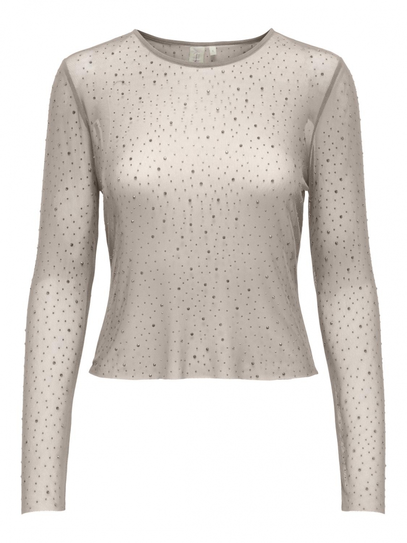 Τοπ see through με στρας ONLY 15331787