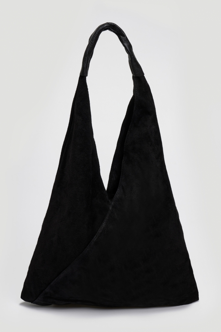 Tote bag από δέρμα καστόρι
