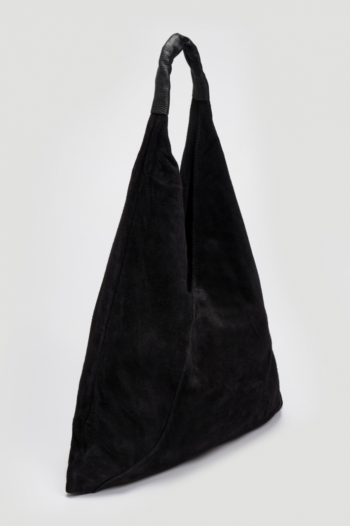 Tote bag από δέρμα καστόρι
