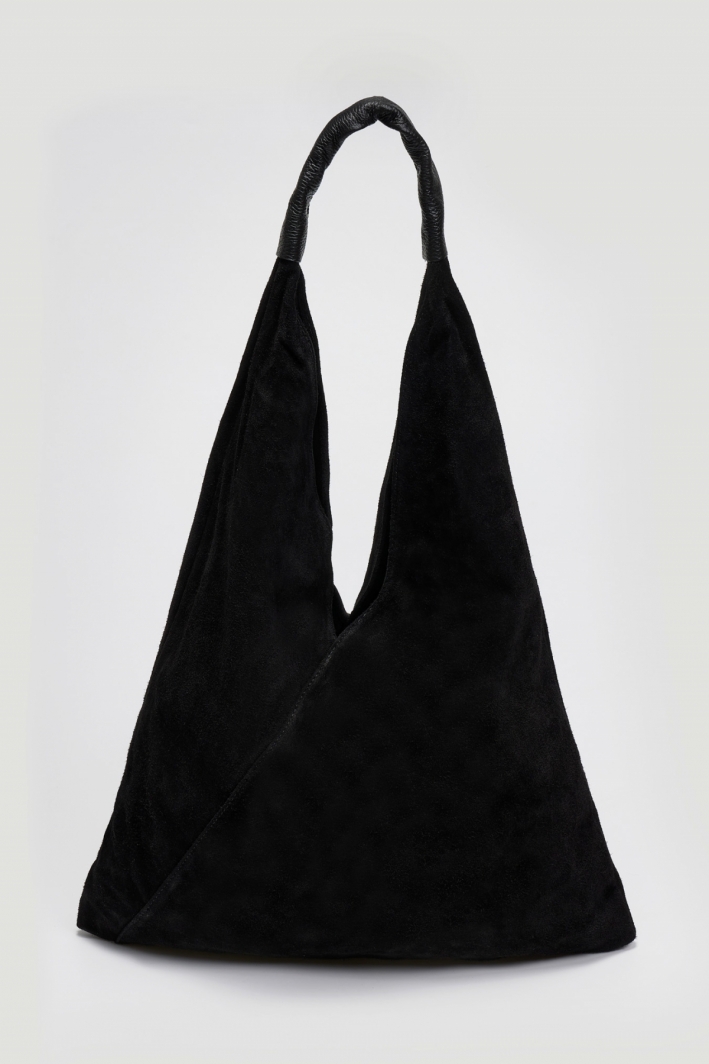 Tote bag από δέρμα καστόρι